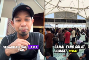 Pempengaruh buat ulasan surau awam, mudahkan orang beribadah