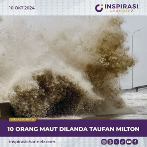 10 ORANG MAUT DILANDA TAUFAN MILTON.