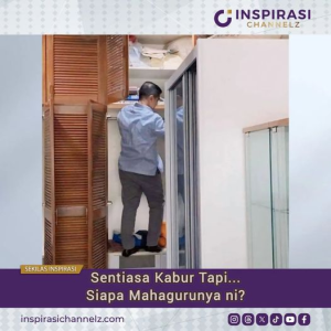 Kelibat siapa yg kabur ini?