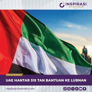 UAE HANTAR 515 TAN BANTUAN KE LUBNAN.