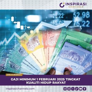 GAJI MINIMUM 1 FEBRUARI 2025 TINGKAT KUALITI HIDUP RAKYAT.