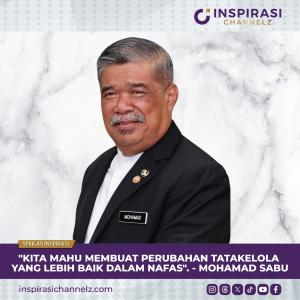 “Kita mahu membuat perubahan tatakelola yang lebih baik dalam NAFAS”. – Mohamad Sabu
