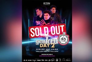 Tiket Konsert GenKRU Laris Terjual Dalam 45 Minit Pada Hari Kedua