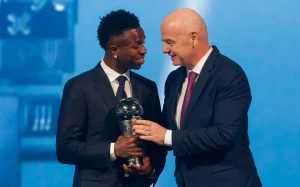 Vinicius Junior Menggantikan Lionel Messi Sebagai Pemain Lelaki Terbaik FIFA 2024
