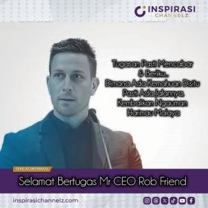 Selamat Maju Jaya kepada Rob Friend atas pelantikannya sebagai Ketua Pegawai Eksekutif (CEO) baharu Harimau Malaya