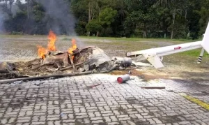 Nahas Helikopter, 1 Maut dan 1 Selamat