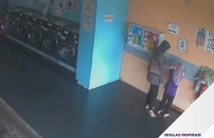 Polis tahan wanita disyaki pukul anak di kedai dobi