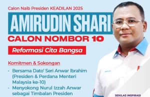 Amirudin mahu menang pastikan Anwar kekal PM