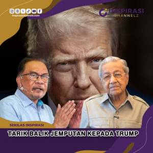 Saya merayu supaya Datuk Seri Anwar membatal jemputan kepada Trump